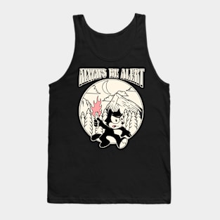 Felix the Cat Always Be Alert Tank Top